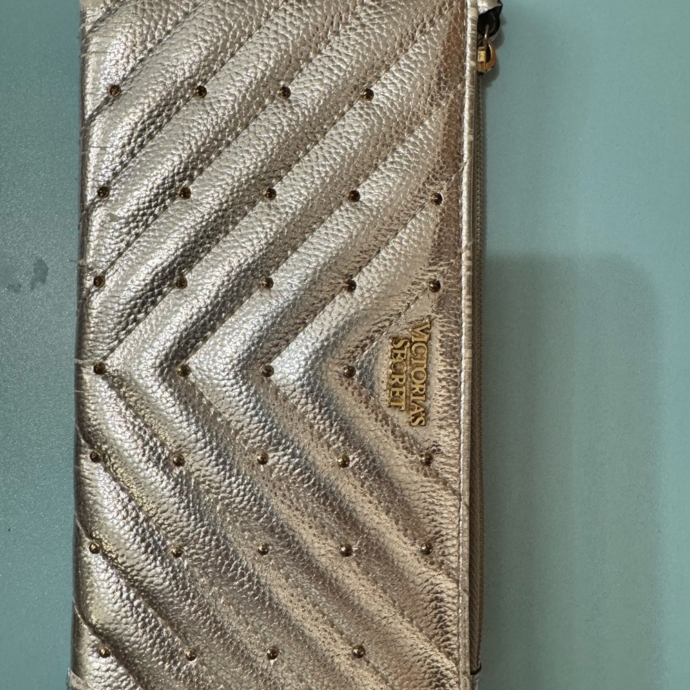 Victoria's Secret Metallic Gold Clutch